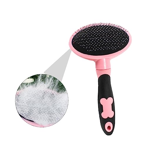 Supvox 1Stk Tierfriseur pet hair brush pet supplies Haustier Kamm Tierhaarbürste Kämme Tierhaarentfernungswerkzeug Reinigungswerkzeug Katzenbürste kleiner Hund Haarentfernungsbürste Knopf von Supvox