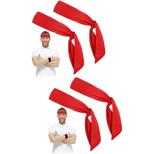 Supvox 2 Sätze Schal Sportliche Stirnbänder Stirnband Zum Binden Für Kopfhandtuch Kapuzenhandtuch Sportliche Haarbänder Stirnband Zum Binden Für Damen Polyester 2 Stück * 2 von Supvox