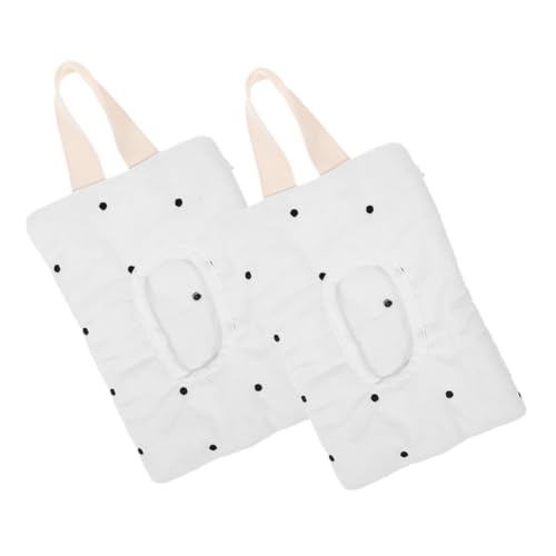 Supvox 2stücke Wiederverwendbare Feuchttüchertasche Für Kinderwagen Mit Aufhängegurt Für Roller Und Unterwegs Wasserdichter Feuchttuchbehälter Kompakte Tasche Für Babytücher von Supvox