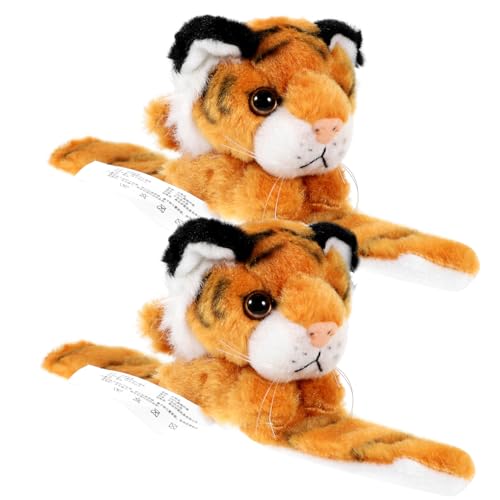 Supvox 2 Stück Plüsch Schnapparmband Tier Armbänder Weiches Partygeschenk Robustes Leichtes Knickarmband für Dschungel und Geburtstagsfeiern Supvox 2 Stück Plüsch Schnapparmband Tier Armbänder Weiches Partygeschenk Robustes Leichtes Knickarmband für Dschungel und Geburtstagsfeiern von Supvox