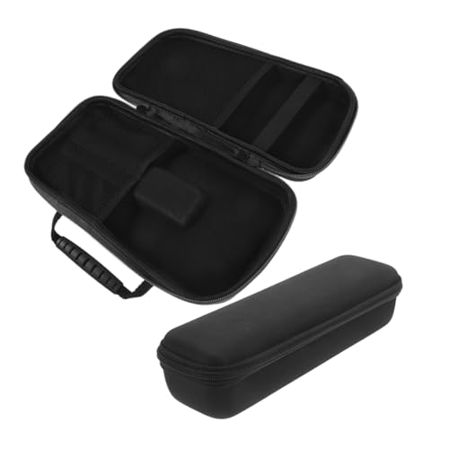 Supvox 2 Stück Stoßfeste Mikrofon Aufbewahrungstasche Teiliges mit Reißverschluss Robustes Eva Material Mikrofonfächer für Kabellose Geräte Vielseitige Organizer Tasche für Bühne und von Supvox