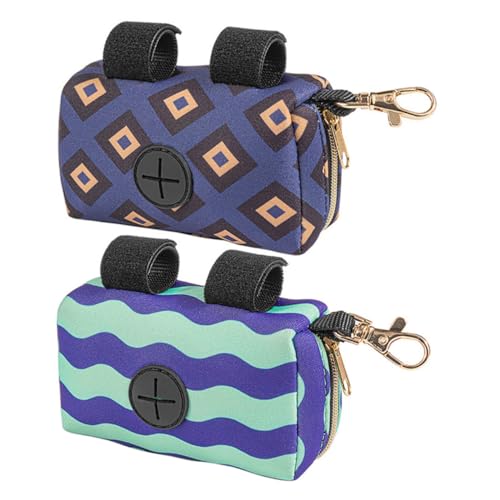 Supvox 2 Stück Teilig Windelbeutel Spender Tragbar Leicht Aufhängevorrichtung für Unterwegs Praktisch für Wickeltasche und Kinderwagen Geeignet von Supvox