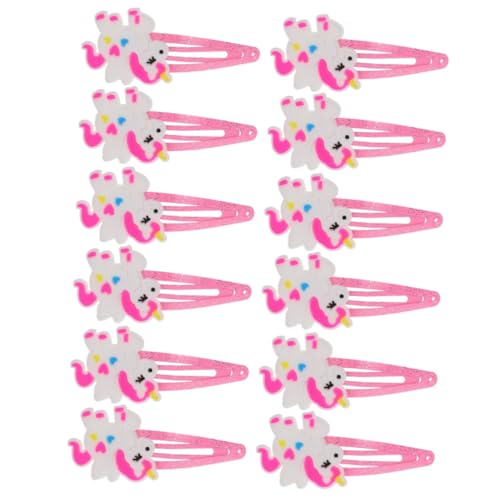 Supvox 20 Stück Einhorn Haarspange Kleinkind Schnappen Mädchen Haarklammern Clips Haarspangen Für Babys Zubehör Winzig Mini Karikatur Funkeln Weiches Gummi von Supvox