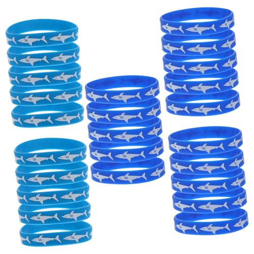 Supvox 25 Stück Teiliges Silikonarmband Robuste Bequeme Wrist Straps mit Buntem Print für Motto Partys Karneval Geburtstage und Festival Outfits Auffälliges Design Farben Zufällige Farbe von Supvox