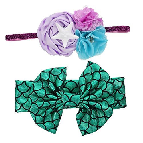 Supvox 2stücke Sea Star Dekorative Stirnband Elastizität Kopfbedeckung Junge Mädchen Stirnband Haar-accessoire Mädchen Haarband Kopfschmuck Haarband Haarbänder von Supvox