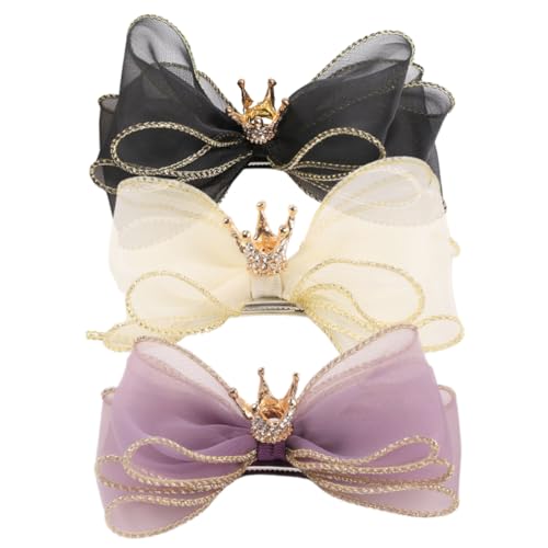 Supvox 3er Set Schleifen-haarspangen Für Mädchen Haarschleifen-accessoires Für Junge von Supvox