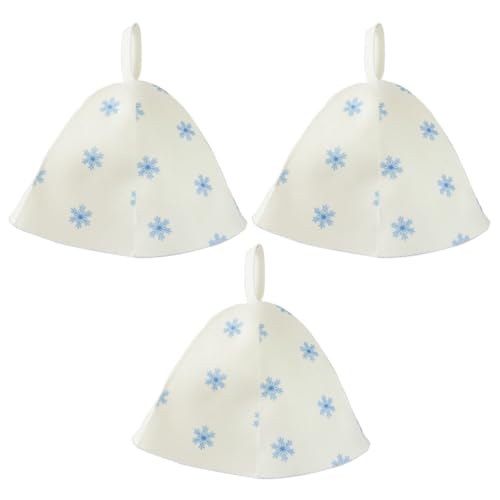 Supvox 3stücke Sauna Hut Filz Wärmedämmung Faltbare Duschhaube Für Damen Geeignet Für Sauna Spa Und Badezimmer Vielseitig Und Praktisch von Supvox