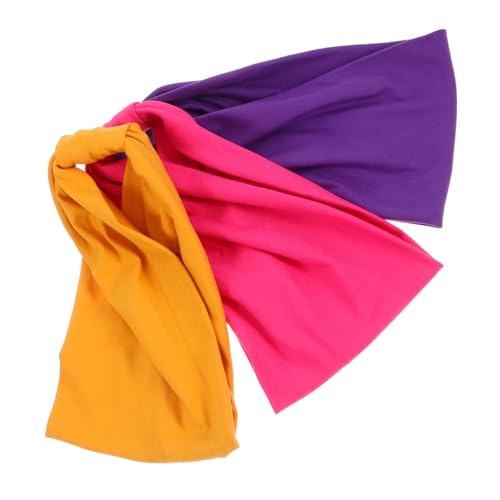 Supvox 3stücke Dickes Stirnband Für Damen Stirnbänder Mit Geknotetem Design Hochelastisches Stirnband Für Workout Und Yoga Haarbänder Mit Extra Breiter Binde von Supvox