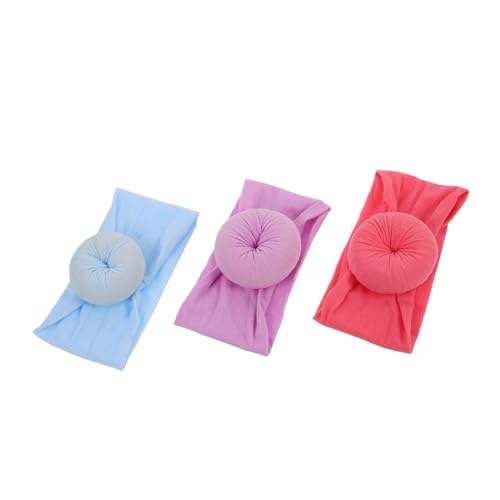Supvox 3stücke Stirnbänder Aus Nylon in Donut-form Für Kleinkinder Bequeme Kopfbedeckungen Für Täglichen Gebrauch von Supvox