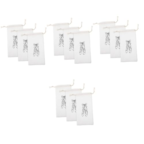 Supvox 4 Sätze Ballettschuhe Aus Segeltuch Tasche Für Tanzkostüme Schuhe Für Mädchen Hausschuhe Aufbewahrungstasche Für Tanztaschen Und Schuhe Schuhtaschen Schuhbeutel Flanell 3 Stück * 4 von Supvox