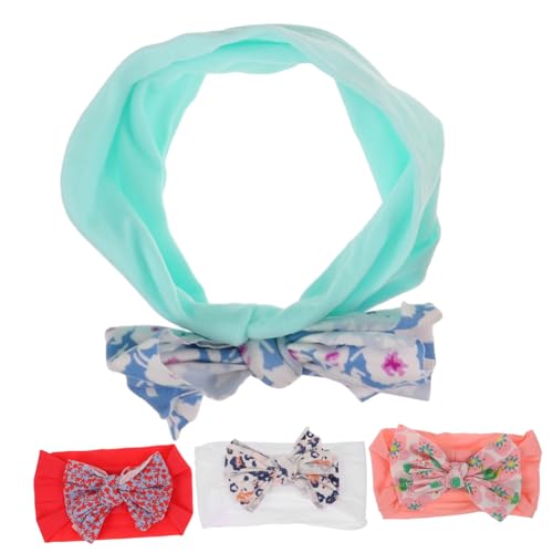 Supvox 4Stücke Weihnachtsstirnbänder Für Junge Mädchen Niedliche Kopfbedeckung Für Kleinkinder Neugeborene Sichere Langlebige Materialien Für Festliche Anlässe Dekoration von Supvox