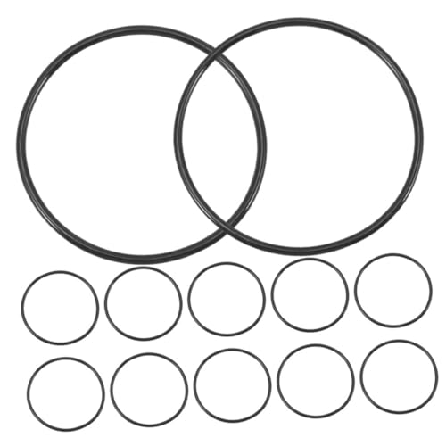 Supvox 50 Stück Elastische Silikonarmbänder Schwarz Dehnbar Vielseitig Einsetzbar Einfache Dekorative Armbänder Verstellbare Handgelenksbänder für DIY Charms und Events von Supvox