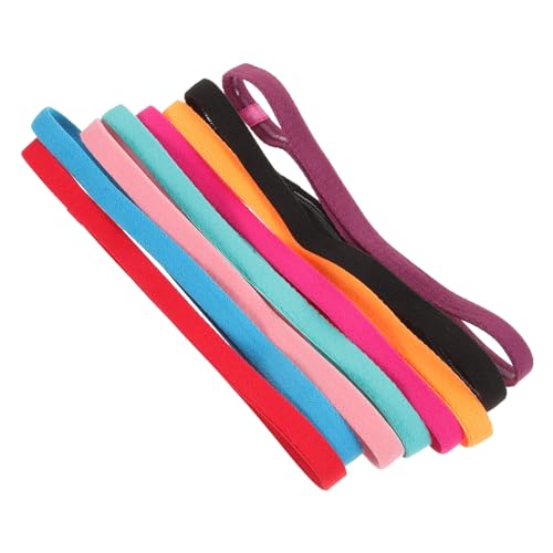 Supvox Gesicht 8 Stück Stirnband Stoff Outdoor Grip Damen Yoga-Stirnbänder Für Frauen von Supvox