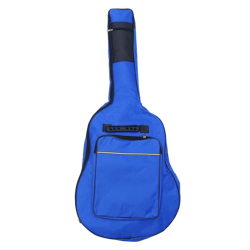 Supvox Akustikgitarrentasche Oxford Doppelgurt Schultertasche Für Folk-Gitarre Mit Vordertasche Für Kleinteile Und Ergonomischem Griff von Supvox