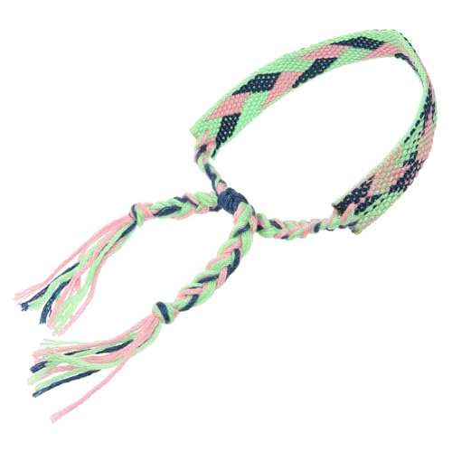Supvox Boho Freundschaftsarmband Damen Verstellbar Handgewebt Baumwoll Seil Armband für Freunde Traditionelle Ethno Mode von Supvox