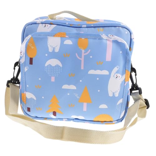 Supvox Große Wickeltasche für Unterwegs mit Robustem Reißverschluss Geräumig und Multifunktional Verstellbarer Schultergurt Geeignet als Praktische Babytasche zum Aufhängen Am von Supvox