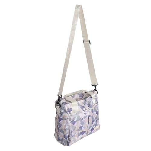 Supvox Große Wickeltasche mit Feucht Trocken Trennung Leichte Umhängetasche mit Mehreren Fächern Geräumige Babytasche für unterwegs und Alltag Modische Camo Tote Bag für Frauen von Supvox