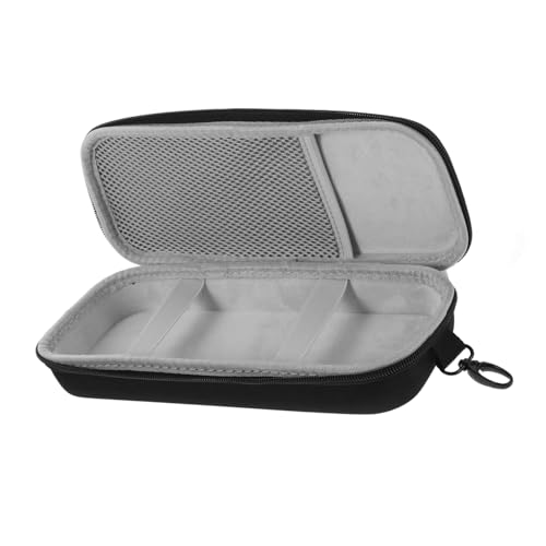 Supvox Hartschalige Mikrofon Organizer Tasche Kompatibel mit Jbl Es Leichter Dual Mikrofon Eva Koffer mit Reißverschluss Kompakte Mikrofonschutzhülle für Reisen und Zubehör von Supvox