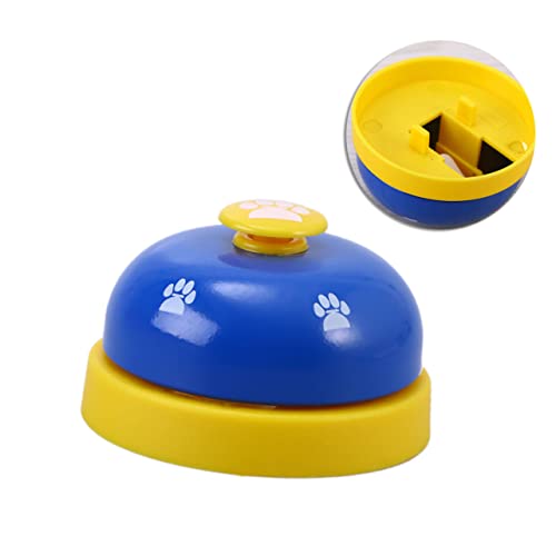 Supvox Hundetrainingsglocken pet supplies haustierbedarf Hundeerziehung Glocke für Trainingsglocken für Hunde Ausbildung Welpentrainingsglocken Katzen und Hunde Hundeglocke Glöckner Knopf von Supvox