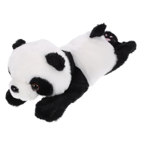 Supvox Kuscheliges Plüsch Schnapparmband Panda Dekoratives Party Armband mit Doppelschichtigem Design Hautfreundlich und Sicher Interaktives für Fördert Motorik und Koordination von Supvox