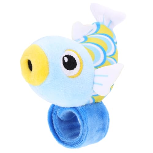 Supvox Kuscheliges Plüsch Schnapparmband und Erwachsene Bunte Weiche Handgelenkbänder mit Niedlichem Karpfen Design für Kindergarten Bühnenauftritte und Geburtstagsfeiern Spaßiges von Supvox