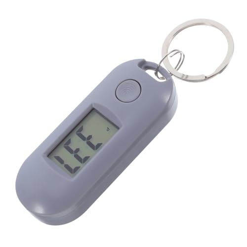Supvox Leichte Digitale Schlüsselanhänger Uhr für Schüler Kompakt Geräuschlos Kreative Candy Farben Präzise Zeitmessung zum Aufhängen an Rucksack Lanyard oder Gürtel für Schule und von Supvox