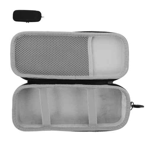 Supvox Mikrofontasche Mikrofonaufbewahrung Doppelte Abdeckung Mit Schutzgröße Schützende Tragbare Tasche Kleiner Organizer Gaming Tragetasche Kompatibel Mit Doppelhalterung Schale von Supvox