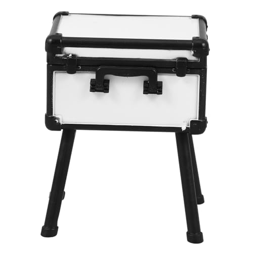 Supvox Mini Kosmetik Organizer mit Großem Fassungsvermögen Leichtes Plastikmodell Vielseitiges Dekorationszubehör für Puppenhaus DIY von Supvox