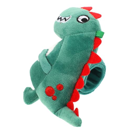 Supvox Plüsch Dinosaurier Schnapparmband Armband Mitgebsel Kuscheltier Motiv Weiches Material Leicht Tragbar für Kindergeburtstag Party Geschenk von Supvox