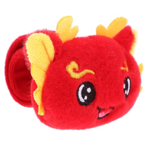 Supvox Plüsch Drache Slap Armband Kuscheliges Tier Freundschaftsarmband Chinesisches Neujahrsfest Party Mitgebsel Leicht Tragbar Sicher Und Komfortabel von Supvox