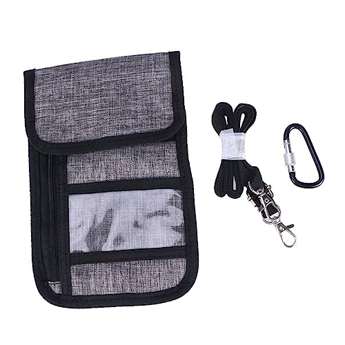 Supvox Reise Nacken Tasche Mit RFID Schutz Multifunktionale wasserdichte Passhülle Für Dokumente Tickets Und Geld Tragbarer Organizer Für Herren Und Damen von Supvox