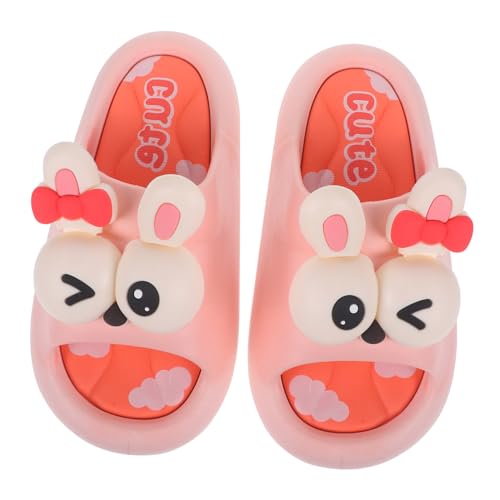 Supvox Sandalen Rutschfest Weiche Sohle Cartoon Design Sommer Badeschlappen Jungen Mädchen Strand Hausschuhe Geeignet Junge Mädchen und Kleinkinder von Supvox