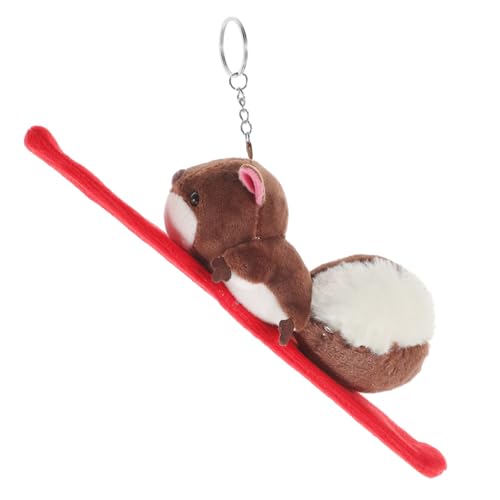 Supvox Slap Armband Eichhörnchen Kuscheltier Tierisches Partyzubehör Weiches Stofftier Armband für Schule und von Supvox