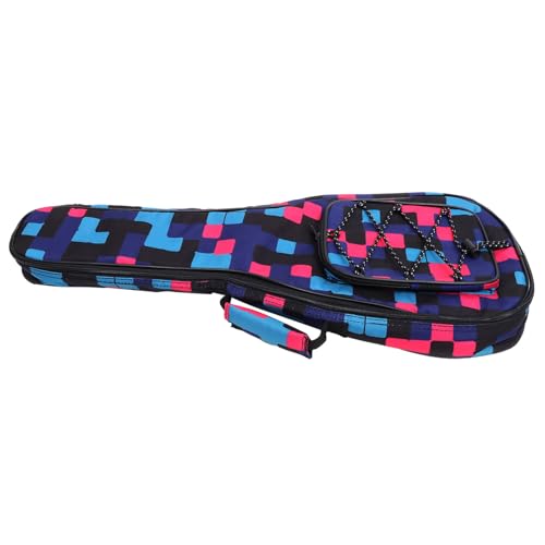 Supvox Ukulele Tasche Gepolstert Rucksack Stil Organizer Leicht Tragbar Großes Fassungsvermögen Für Musikinstrumentenzubehör von Supvox