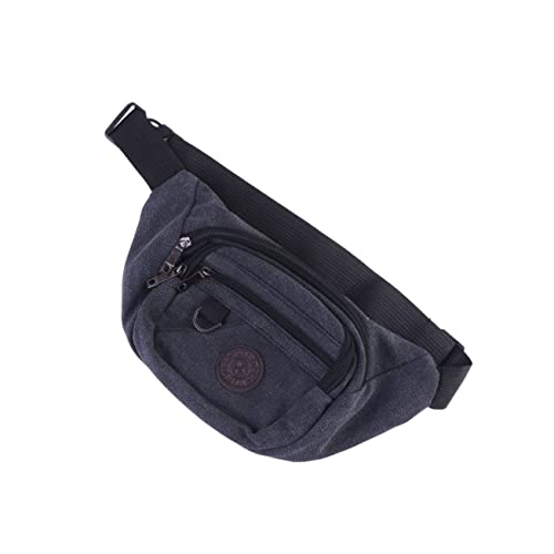 Supvox Verstellbare Hüfttasche Modische Gürteltasche Für Männer Und Frauen Kompakte Aufbewahrungstasche Für Den Außenbereich Schwarz von Supvox