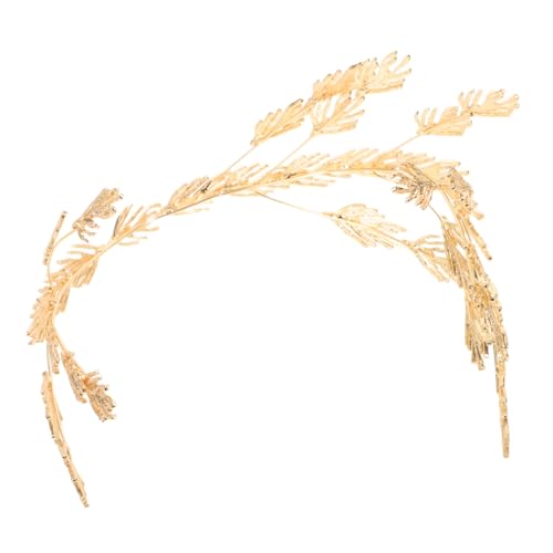 Supvox Verstellbares Braut Haaraccessoire aus Metalllegierung mit Elegantem Blattdesign Leichter Kopfschmuck für Hochzeit Party und Festliche Anlässe Komfortabel und Langlebig für Damen von Supvox