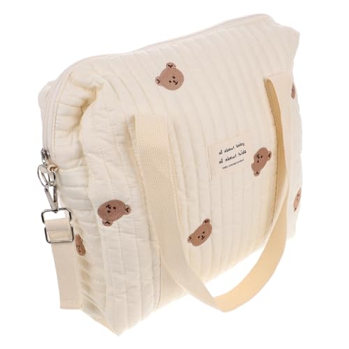 Supvox Wickeltasche Tragbar Leicht Für Ausflüge Camping Einkaufen Mit Cartoon-Design Aus Robusten Materialien Großer Kapazität Für Wickeltaschen-Essentials von Supvox