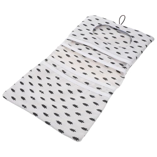 Supvox Wiederverwendbare Wickeltasche mit Knopf Aufbewahrung für Windeln und Feuchttücher für Unterwegs Atmungsaktivem Baumwoll Material für Jungen und Mädchen von Supvox