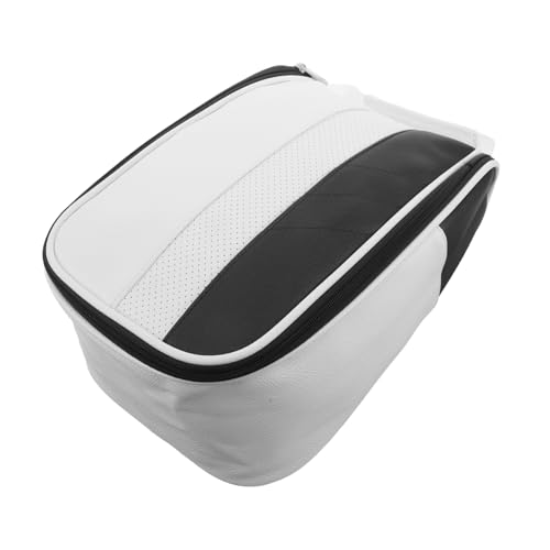 Supvox wasserdichte Golf Schuh Tasche aus Kunstleder mit Atmungsaktivem Material Staubschutz und Praktischem Tragegurt Multifunktionale Sportschuh-aufbewahrung für Damen Herren Outdoor von Supvox