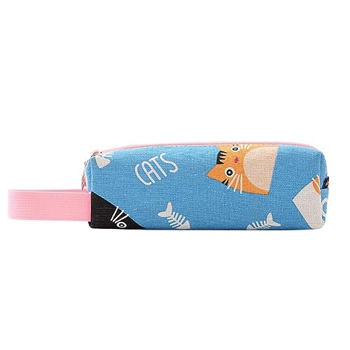 Federmäppchen Pencil Case,Cartoon-Tier-Blumen-Früchte Mäppchen Federmäppchen Teenager Stiftetasche Stiftemappe Unisex Federtasche für Schule & Büro Teen den Schulanfang Geschenk von Surakey