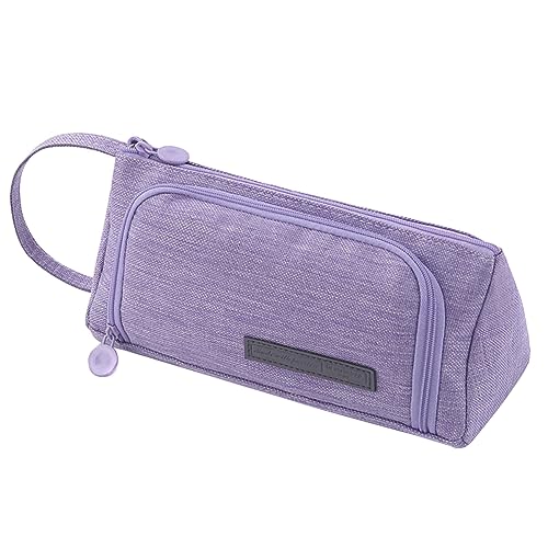 Große Kapazität Mäppchen Federmäppchen Mädchen Teenager Stiftetasche Stiftemappe Cord-Stoff Federtasche Pencil Case Schulmäppchen Teenager Etui Stifte Bleistifttasche für Schule & Büro von Surakey