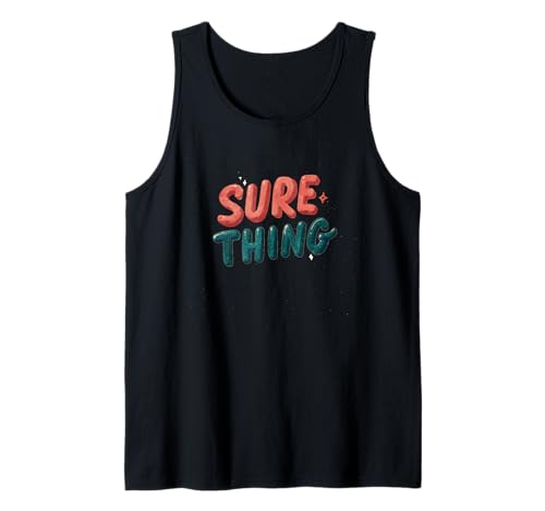Cool Sure Thing Rede Emblem für Erwachsene und Kinder Tank Top von Sure Thing Outfit
