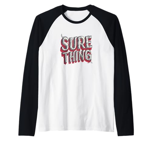 Cooles Sure Thing Statement Kostüm für Jungen und Mädchen Raglan Cooles Sure Thing Statement Kostüm für Jungen und Mädchen Raglan von Sure Thing