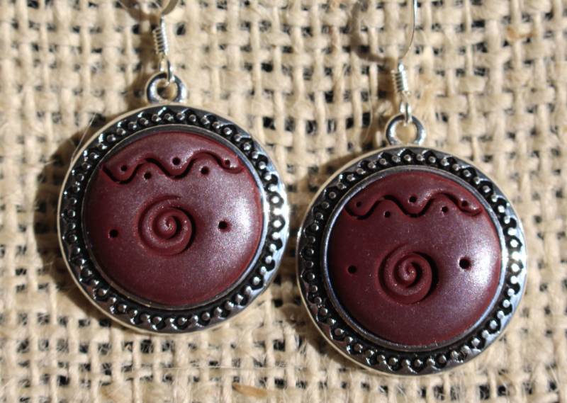 Polymer Clay Gefüllte Blenden Und Fassungen, Schlichtes Design, Boho Ohrhänger, Modeschmuck, Sonderanfertigungen, Sonderanfertigungen Polymer Clay Gefüllte Blenden Und Fassungen, Schlichtes Design, Boho Ohrhänger, Modeschmuck, Sonderanfertigungen, Sonderanfertigungen von SurelyOriginal