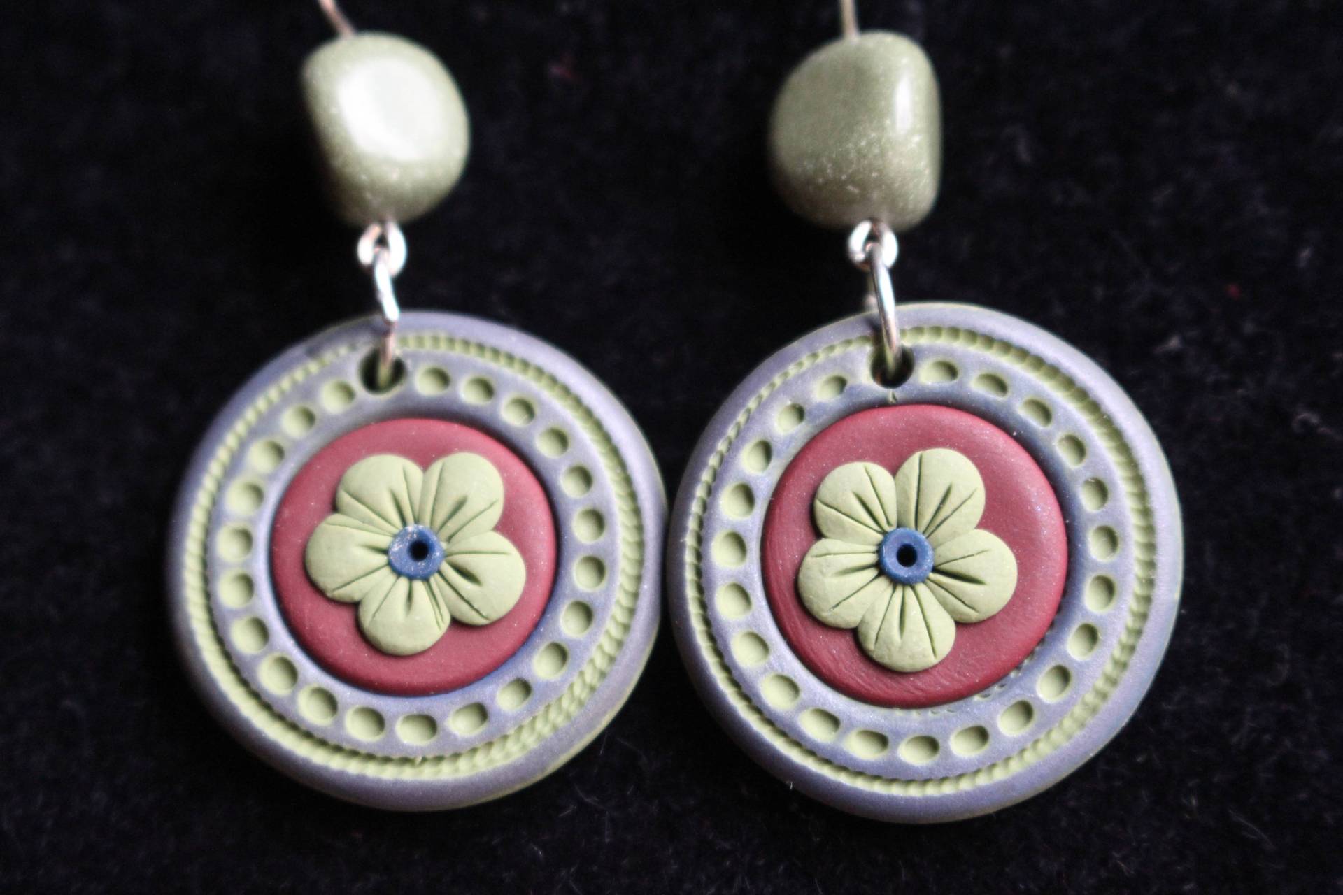 Zweifarbige Blumen Aus Polymer Clay, Boho Blumenschmuck, Billige Ohrringe, Ooak Clay Personalisierte Geschenke, Blumenschmuck Zweifarbige Blumen Aus Polymer Clay, Boho Blumenschmuck, Billige Ohrringe, Ooak Clay Personalisierte Geschenke, Blumenschmuck von SurelyOriginal