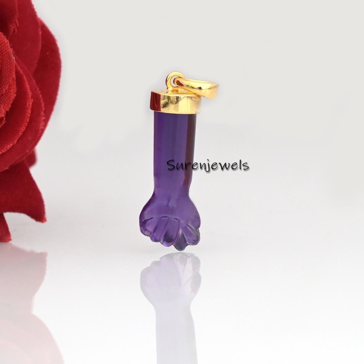 925Er Silber Lapis Hamsa Anhänger, Natürlicher Regenbogen Mondstein Figa, Malachit Edelstein Figa Schnitzende Hand, Geschnitzter Anhänger 925Er Silber Lapis Hamsa Anhänger, Natürlicher Regenbogen Mondstein Figa, Malachit Edelstein Figa Schnitzende Hand, Geschnitzter Anhänger von Surenjewels