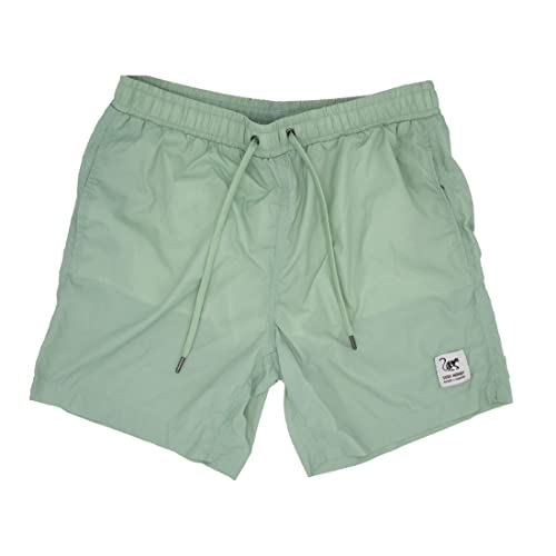 Dressed IN Music Play with ME Herren-Badehose Quick-Dry - Surf Monkey® Volley, Salbeifarben, 50 von Surf Monkey