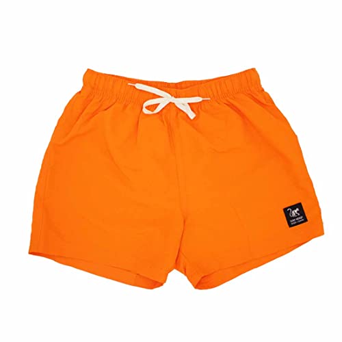Dressed IN Music Play with ME Quick-Dry Surf Monkey® Volley, Kurze Herren-Badeshorts, orange, S von Surf Monkey