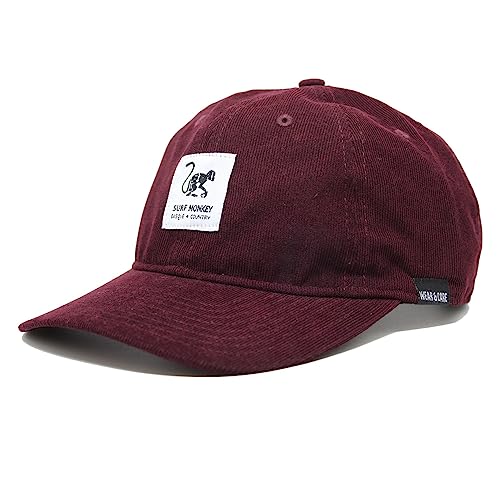 SURF MONKEY Baseballmütze Classic Dad Cap ohne Struktur - Lammwolle, Rosa, 58 von Surf Monkey