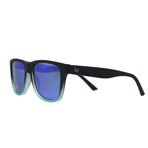 SURF MONKEY POLARISIERTE Sonnenbrille Herren/Damen | UV400, Schwarz/Grün von Surf Monkey